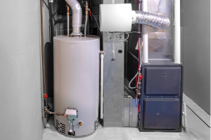 Heating and furnace system at a house in Ocala, Florida