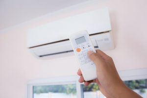 Air conditioner installation at a house in The Villages, Florida